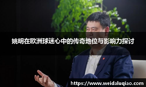 姚明在欧洲球迷心中的传奇地位与影响力探讨