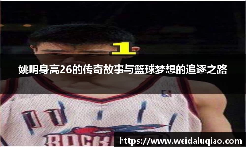 姚明身高26的传奇故事与篮球梦想的追逐之路